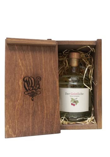 Der Geistliche - Feine Himbeere mit Holzkiste | World Spirits Award 2023 Gold von Klosterbrennerei Wöltingerode