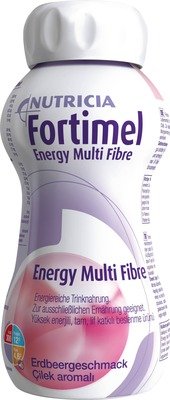 FORTIMEL Energy Multi Fibre Erdbeergeschmack 4X200 ml von Klosterfrau