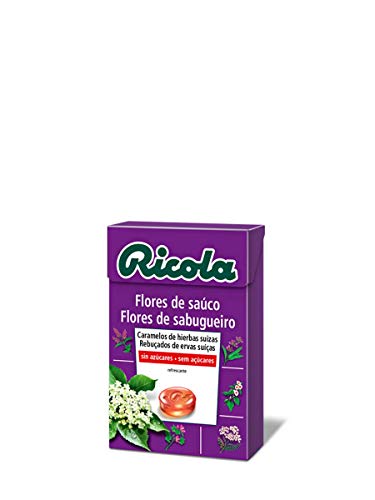 Ricola o.Z. Holunderblüten Bonbons Box von Ricola