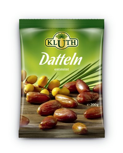 Kluth Datteln 200g, 5er Pack (5 x 200 g) von Kluth