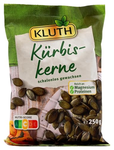 Kluth Kürbiskerne, 10er Pack (10 x 250g) von Kluth