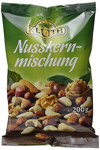 Kluth Nusskernmischung, 10er Pack (10 x 200 g) von Kluth