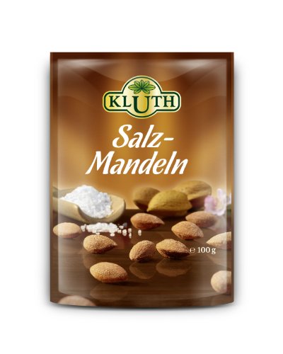 Kluth Salz-Mandeln 100g, 10er Pack (10 x 100 g) von Kluth