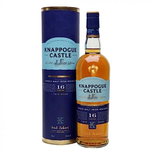 Knappogue Castle 16 Years Old TWIN WOOD Single Malt Irish Whiskey SHERRY CASK FINISHED Whisky (1 x 0.7) von Knappogue Castle