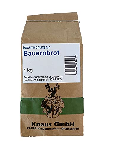 Backmischung Bauernbrot 1 kg / Brot Backen Mischung Mehl von Knaus GmbH