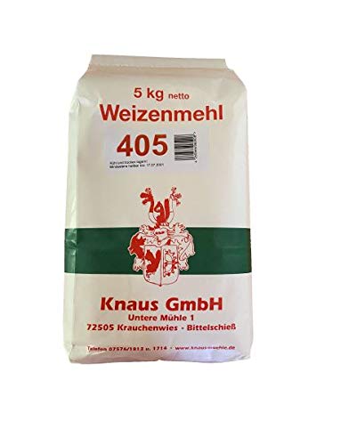 Weizenmehl Type 405 Weizenmehl in Bäckerqualität (2,5 kg) von Knaus GmbH