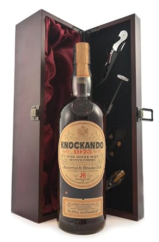 Knockando 13 year old Speyside Single Malt Scotch Whisky 1975 in einer mit Seide ausgestatetten Geschenkbox, 1 x 700ml von Knockando 13 Speyside