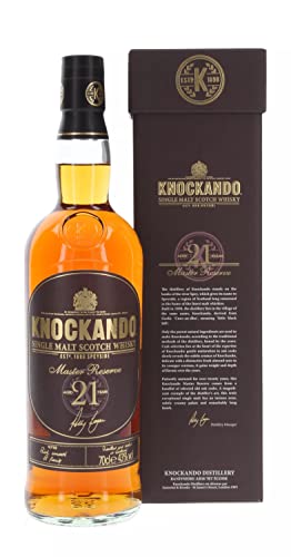 Knockando Single Highland Malt, 21 Jahre Master Reserve, Schottland 0,7 l von Knockando