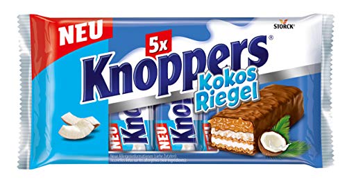 3x Storck Knoppers Kokos Riegel 200g (5x40g) von Knoppers