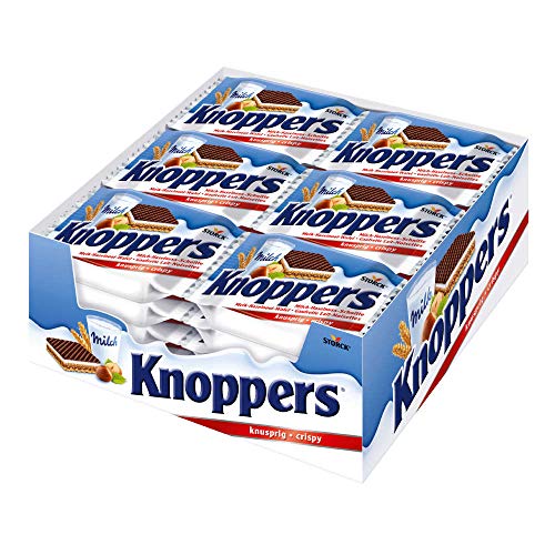 Knoppers, das Frühstückchen - und alles ist drin! Knoppers 24x1er - (24 x 25g) von Knoppers