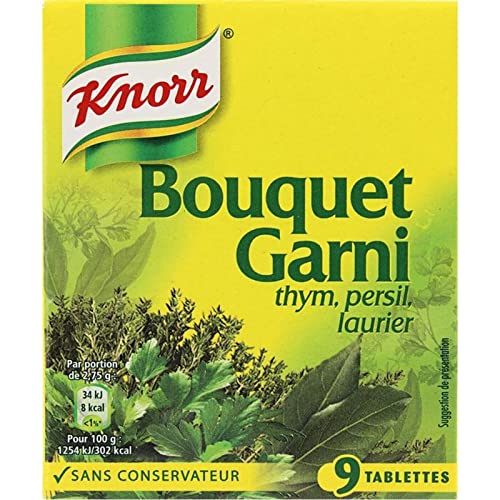 Knorr Pack Knorr Bouquet Garni Thymian Petersilie Laurier von 9 Tabletten 99G (6er-Pack) von Knorr Pack