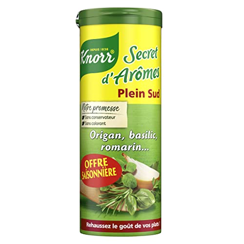 Knorr Pack Knorr Geheimnis Dâ € ™ Aromen Plein Sud Basil Oregano Rosmarin 60G (3er-Pack) von Knorr Pack