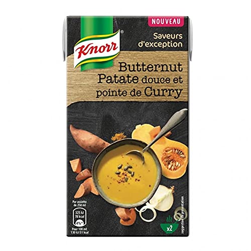 Knorr Pack Knorr Gourmet Dâ € ™ Exception Butternut und Süßkartoffel-Curry Pointe De 50cl (Satz 4) von Knorr Pack