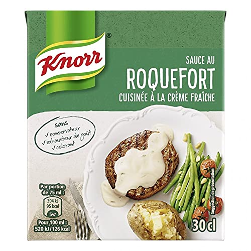 Knorr Pack Knorr Sauce In Roquefort Cuisina © E auf Vanillesoße Fraã®Che 30cl (6er-Set) von Knorr Pack