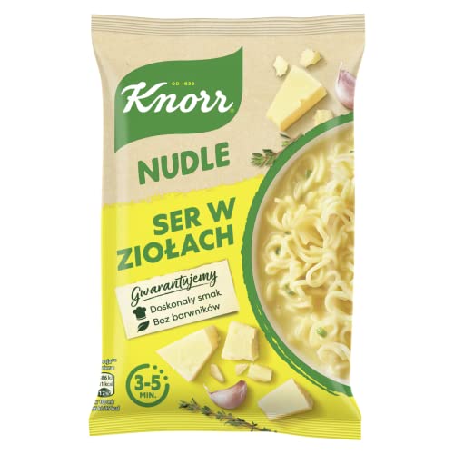 22x Knorr Nudle Käse mit Kräutern - Ser w Ziolach 61g von Knorr