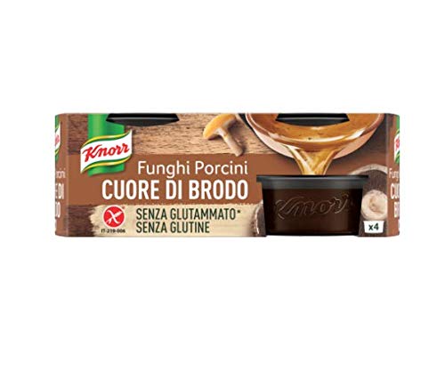 3x Knorr Cuore di Brodo Funghi Porcini Herz der Brühe Steinpilze reich an Geschmack ( 4 x 28g ) 112g von Knorr