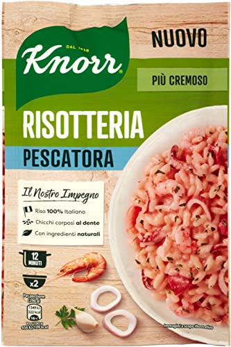 6x Knorr Risotto pescatora Reis zum Fischer 175g 100% italienisch Fertiggerichte von Knorr