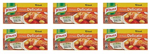 6x knorr Delicato dado brodo Suppenwürfel Brühe sanft reich an Geschmack 10 pz von Knorr