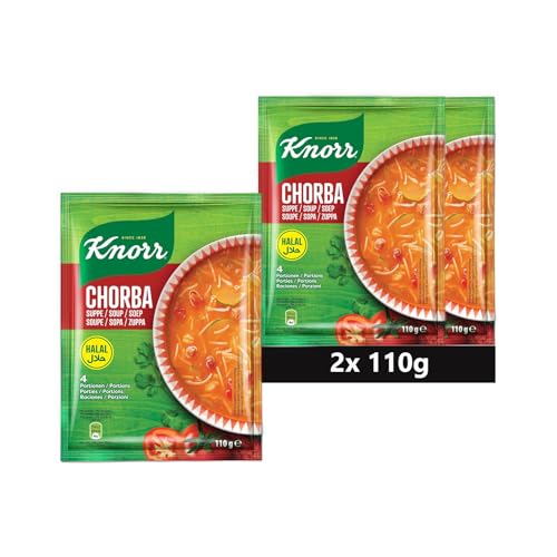 KNORR HALAL Fertigsuppe Chorba (2 Stück (2 x 110g)) von Knorr