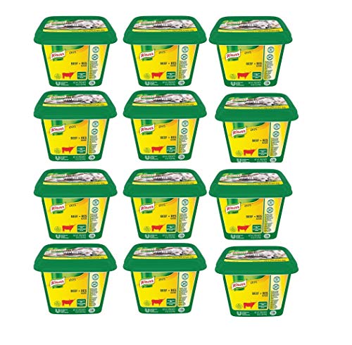 Knorr 095 Rindfleischbasis, 0,5 kg, 12 Hüllen von Knorr