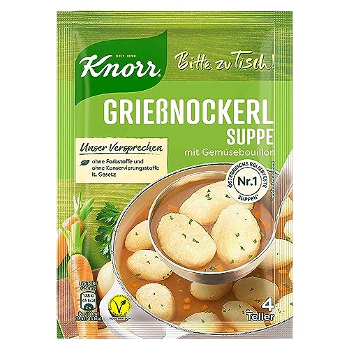 Knorr Bitte zu Tisch! Grießnockerl Suppe - 68g von Knorr