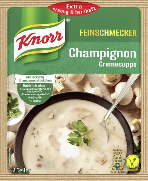 Knorr Feinschmecker Champignon Cremesuppe von Knorr