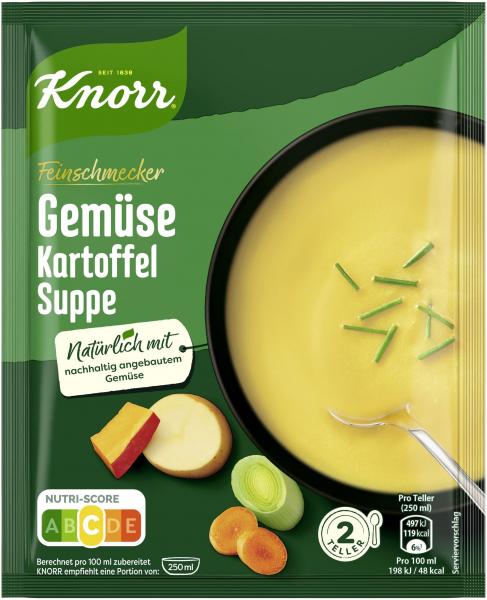 Knorr Feinschmecker Gemüse Kartoffel Suppe von Knorr