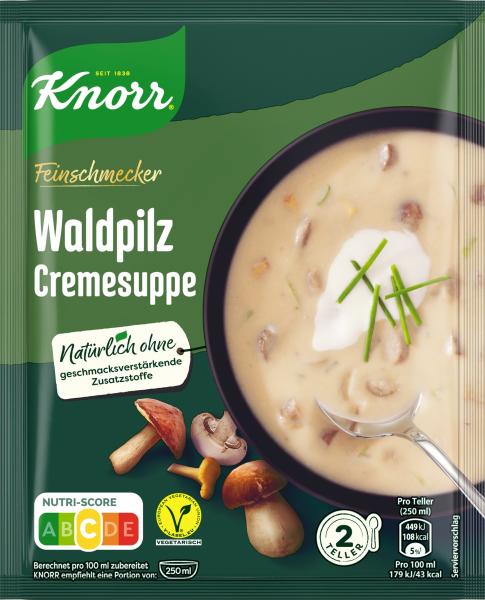 Knorr Feinschmecker Waldpilz Cremesuppe von Knorr