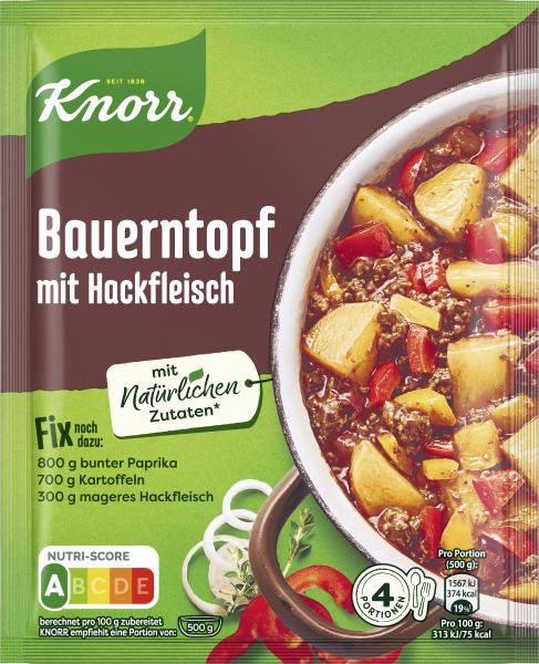 Knorr Fix Bauerntopf mit Hackfleisch von Knorr