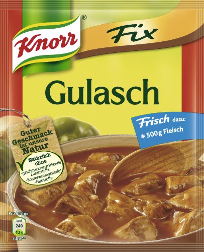 Knorr Fix Gulasch 4 Portionen (12 x 51 g) von Knorr