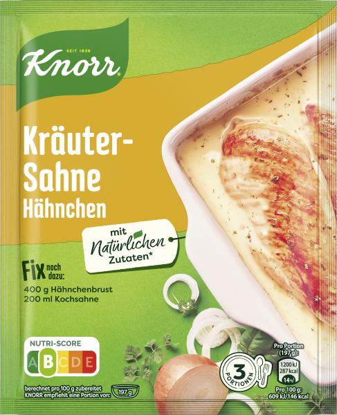 Knorr Fix Kräuter-Sahne Hähnchen von Knorr