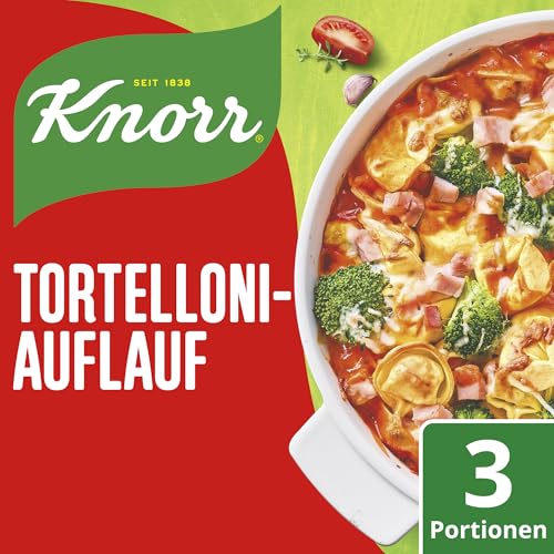 Knorr Fix Würzmischung Tortelloni-Auflauf für ein leckeres Gratin ohne geschmacksverstärkende Zusatzstoffe 3 Portionen von Knorr