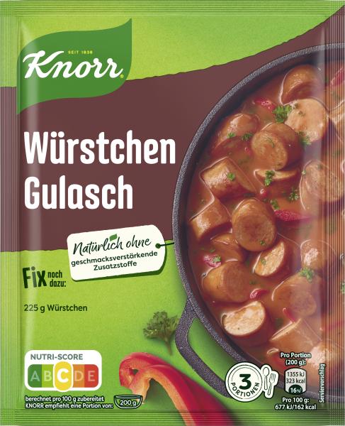 Knorr Fix Würstchen Gulasch von Knorr