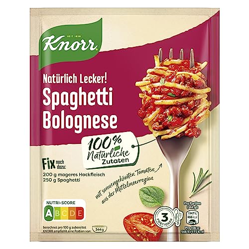 Knorr Fix Würzmischung, Spaghetti Bolognese, 38 g von Knorr