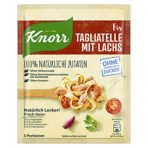 Knorr Fix Würzmischung Tagliatelle mit Lachs, 36 g von Knorr