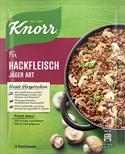 Knorr Fix für Hackfleisch Jäger Art (10 x 36 g) von Knorr