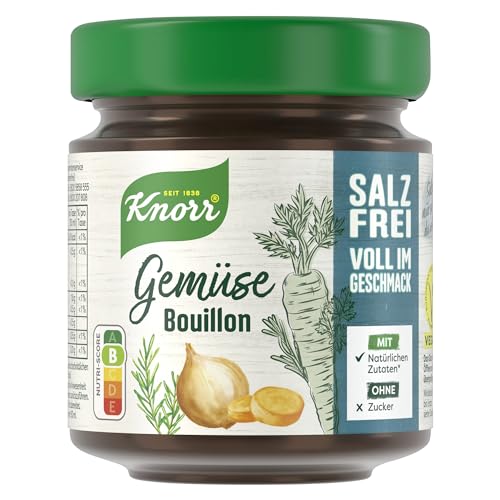 Knorr Gemüse Bouillon salzfrei und voll im Geschmack 85 g von Knorr