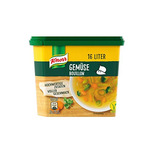 Knorr Gemüsebouillon Dose Ergiebigkeit, 3er Pack (3 x 16 l) von Knorr
