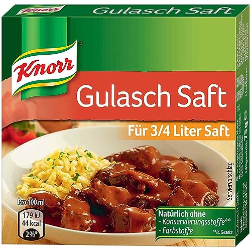 Knorr Gulasch Saft Würfel - 75g von Knorr