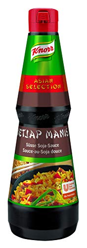 Knorr Ketjap Manis süße Soja Sauce (asiatische Würzsauce) 1er Pack (1 x 1 l) von Knorr