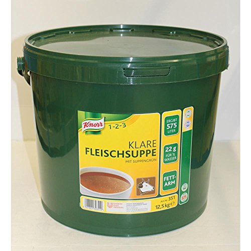 Knorr Klare Fleischsuppe 12.5 kg, 1er Pack (1 x 12.5 kg) von Knorr