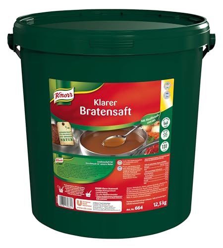 Knorr Klarer Delikatess Bratensaft 12.5 kg, 1er Pack (1 x 12.5 kg) von Knorr