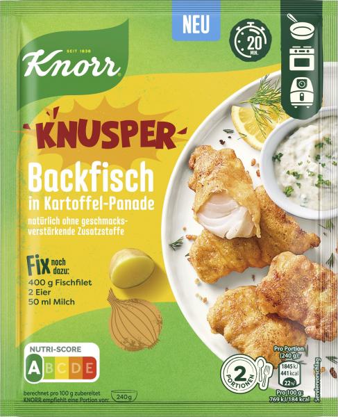 Knorr Knusper Backfisch in Kartoffelpanade von Knorr