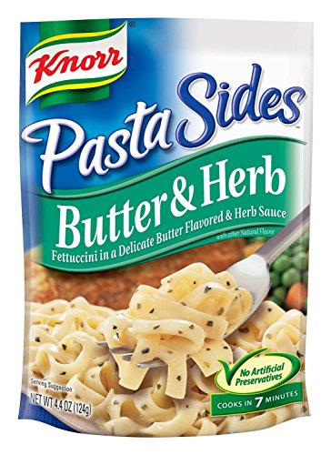 Knorr Pasta-Seiten: Butter & Herb Fettuccini (3 Stück) 125 g Beutel von Knorr