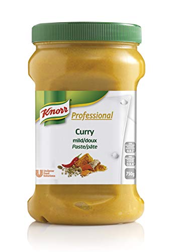 Knorr Professional Würzpaste Curry mild (natürlicher Geschmack, immer einsatzbereit) 1er Pack (1 x 750g) von Knorr