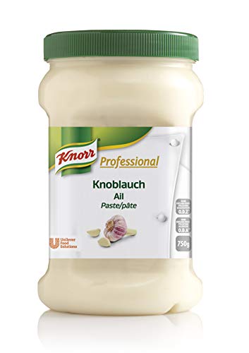 Knorr Professional Würzpaste Knoblauch (natürlicher Geschmack, immer einsatzbereit) 1er Pack (1 x 750g) von Knorr