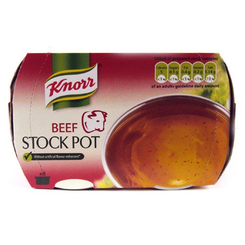 Knorr Rinderbrühe Geltöpfe, 8 Stück, 224 g von Knorr