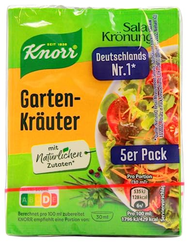 Knorr Salat Krönung Gartenkräuter Dressing, 15er (15 x 40g) von Knorr