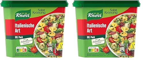 Knorr Salatkrönung Italienische Art für ein leckeres Salatdressing mit natürlichen Zutaten* 2.1L (Packung mit 2) von Knorr