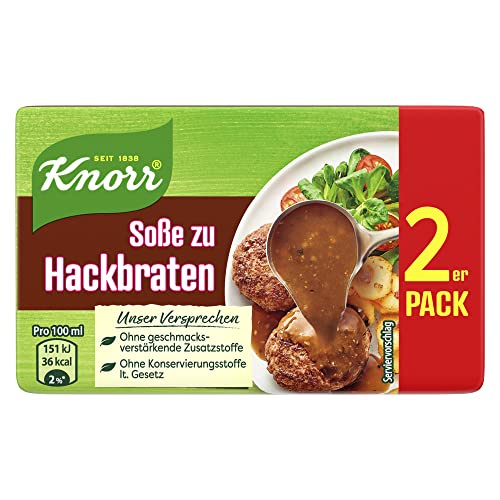 Knorr Soße zu Hackbraten 18x 2er Pack von Knorr